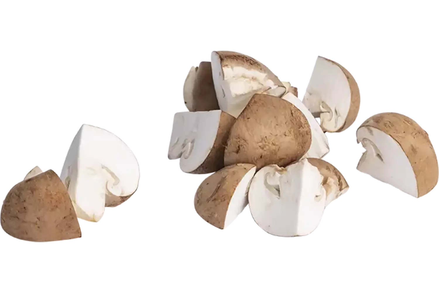 Kastanje champignons kwarten bak 250gr kist 6 stuks